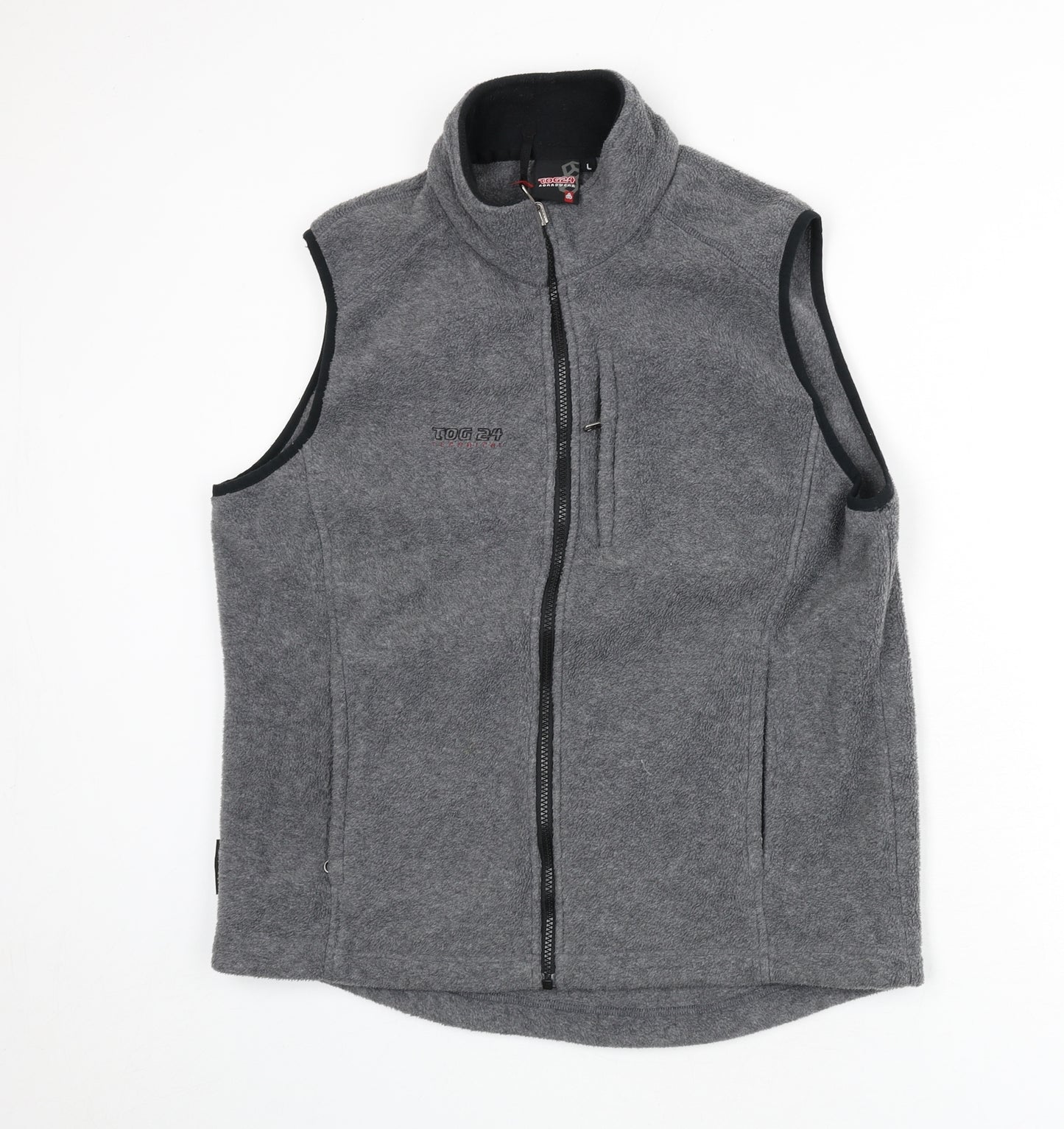 TOG24 Mens Grey Gilet Jacket Size L Zip