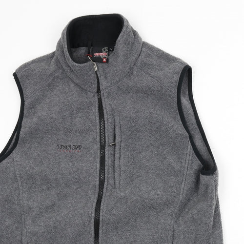 TOG24 Mens Grey Gilet Jacket Size L Zip