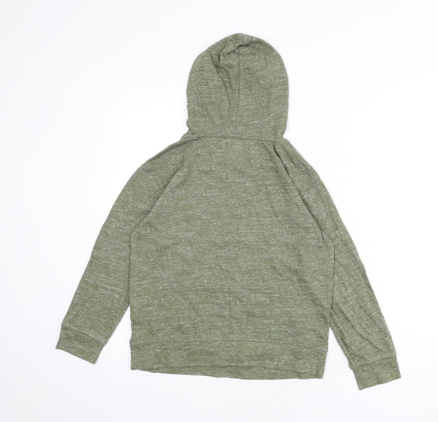 Gap Boys Green Cotton Pullover Hoodie Size L Pullover