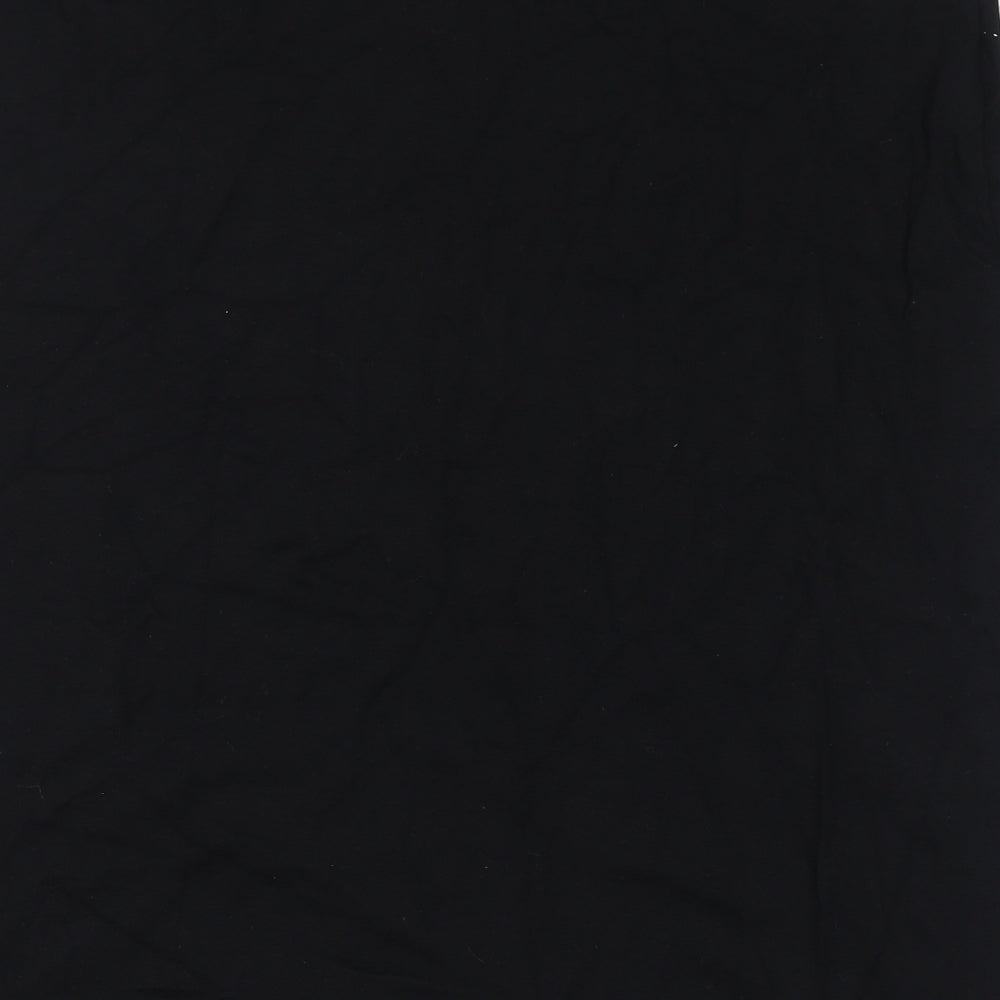 EWM Womens Black Polyester Straight & Pencil Skirt Size 18 - Embroidery