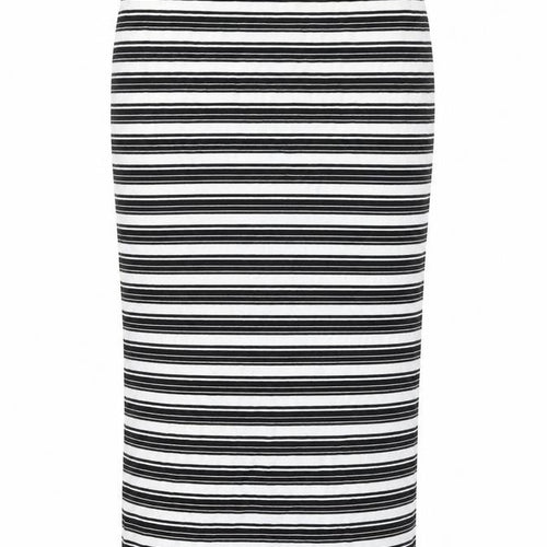 Capsule Womens White Striped Viscose Bandage Skirt Size 12