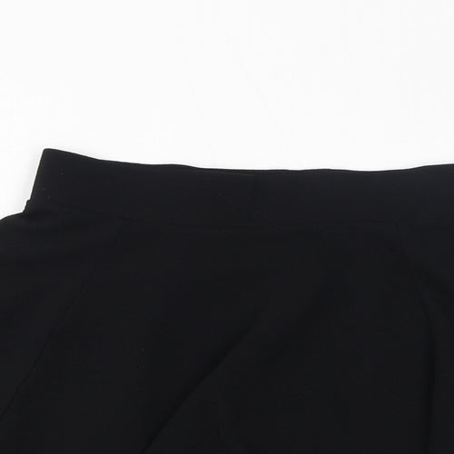 New Look Girls Black Polyester Flare Skirt Size 14-15 Years Regular Pull On