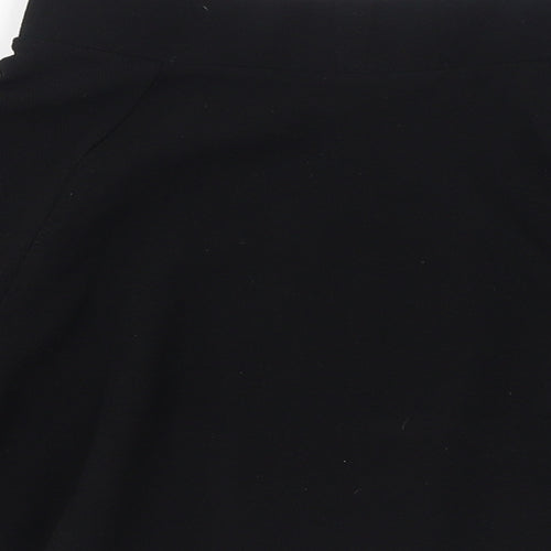 New Look Girls Black Polyester Flare Skirt Size 14-15 Years Regular Pull On