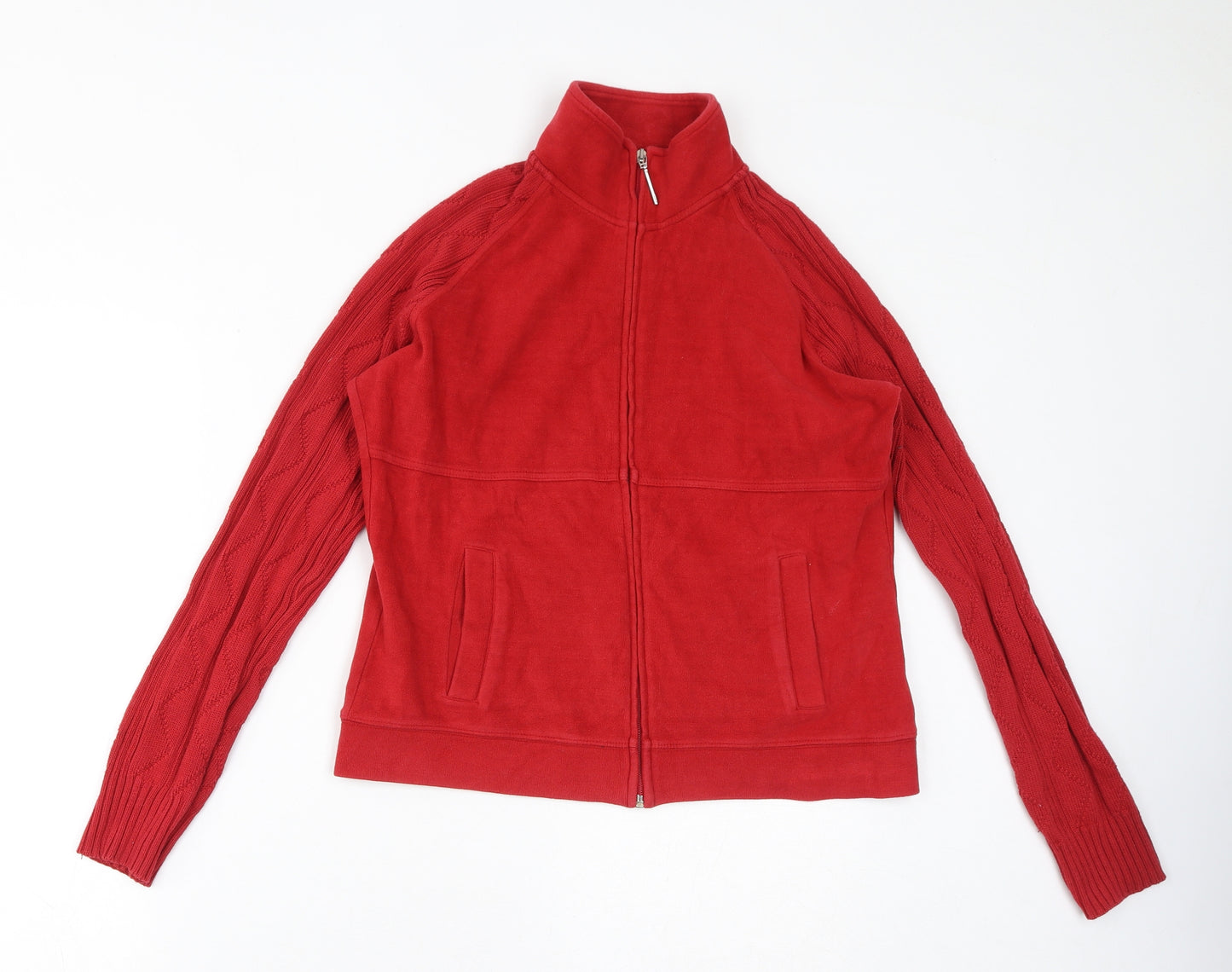 NEXT Womens Red Jacket Size 14 Zip