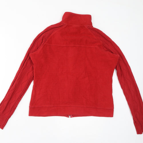 NEXT Womens Red Jacket Size 14 Zip