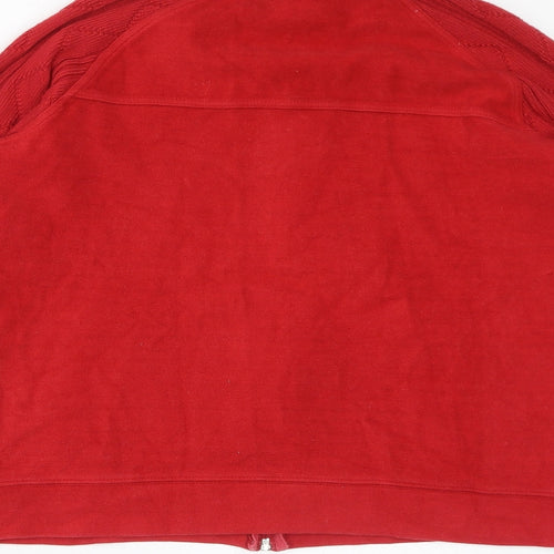 NEXT Womens Red Jacket Size 14 Zip
