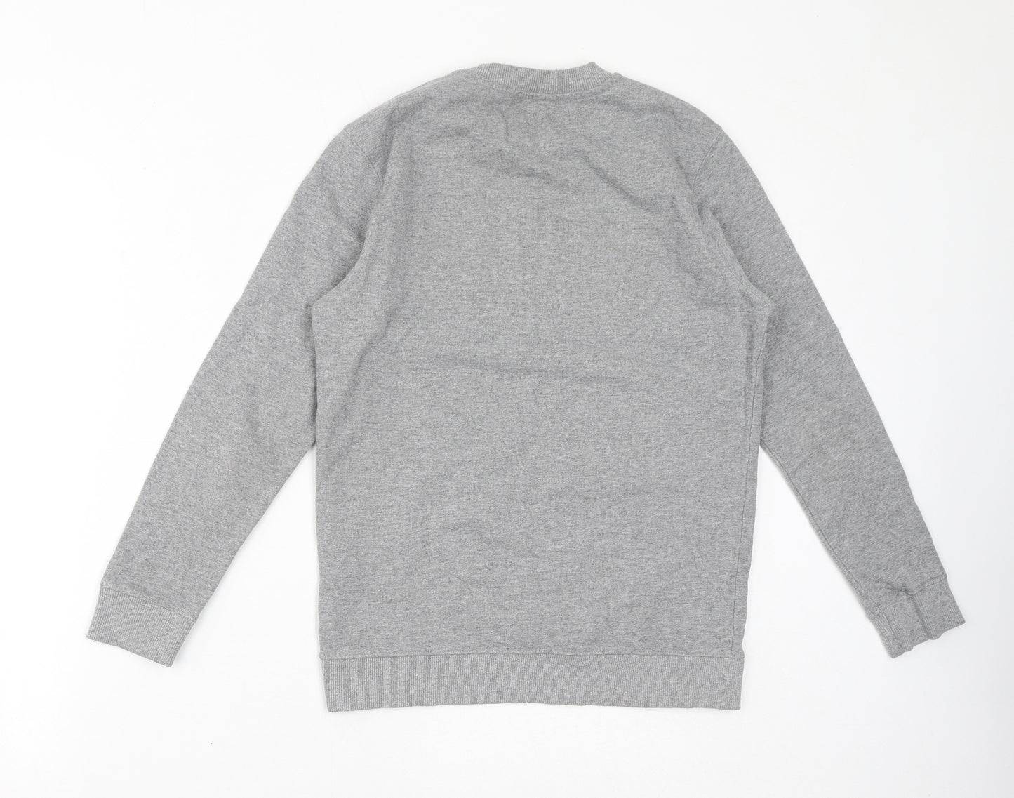 VANS Womens Grey Cotton Pullover Sweatshirt Size M Pullover - Logo