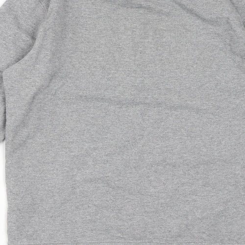 VANS Womens Grey Cotton Pullover Sweatshirt Size M Pullover - Logo