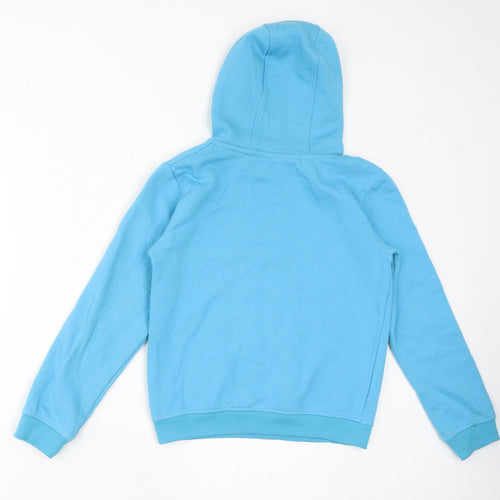 Mountain Warehouse Boys Blue Polyester Pullover Hoodie Size 11-12 Years Pullover - Protect The Ocean, Whale