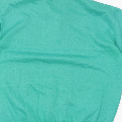 TKO Womens Green Polyester Pullover Sweatshirt Size S Pullover - Logo