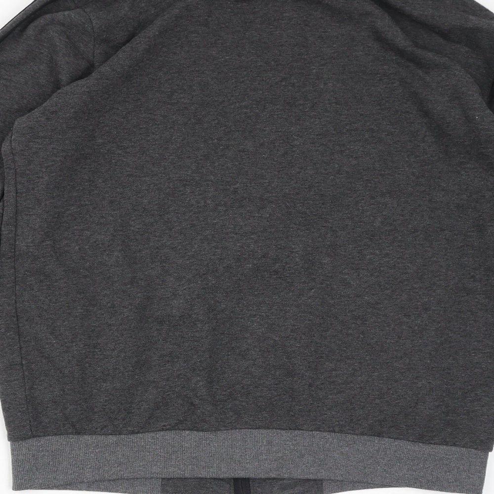 Soft Touch Womens Grey Jacket Size 2XL Zip