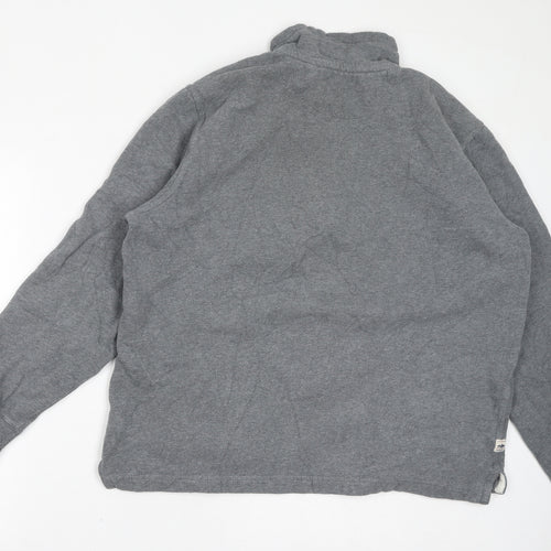 NEXT Mens Grey Cotton Pullover Sweatshirt Size 2XL