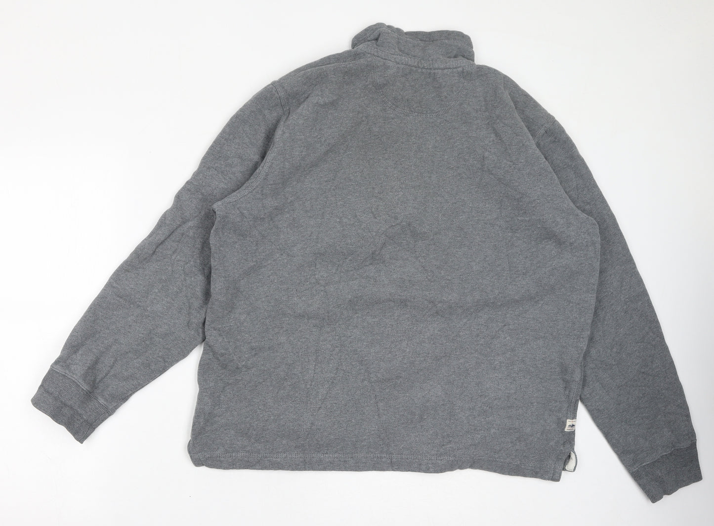 NEXT Mens Grey Cotton Pullover Sweatshirt Size 2XL