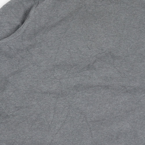NEXT Mens Grey Cotton Pullover Sweatshirt Size 2XL