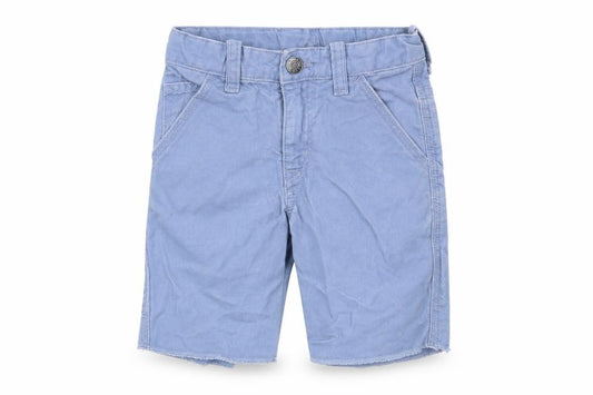 Gap Boys Blue Cotton Bermuda Shorts Size 4 Years Regular Hook & Eye - Pockets, Adjustable waist