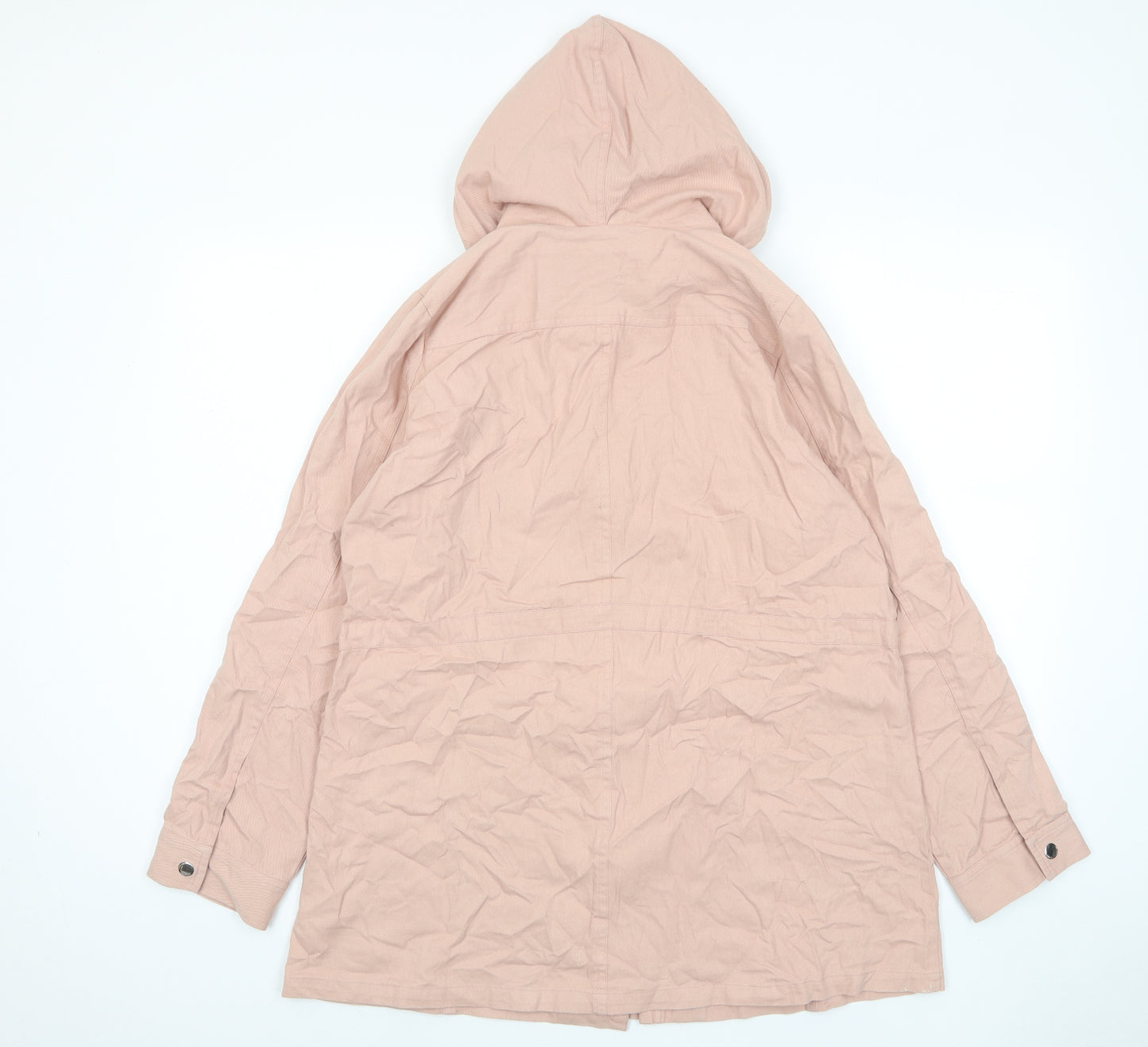 Bonmarché Womens Pink Jacket Size 14 Zip - Pockets