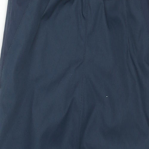 H&M Boys Blue Polyester Dungarees Trousers Size 4-5 Years Regular Snap - Waterproof Shell Trousers