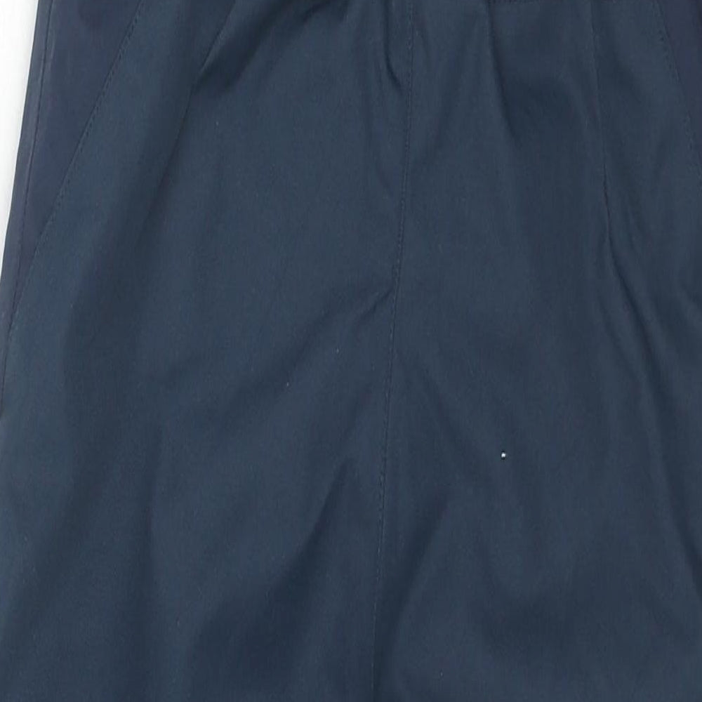 H&M Boys Blue Polyester Dungarees Trousers Size 4-5 Years Regular Snap - Waterproof Shell Trousers