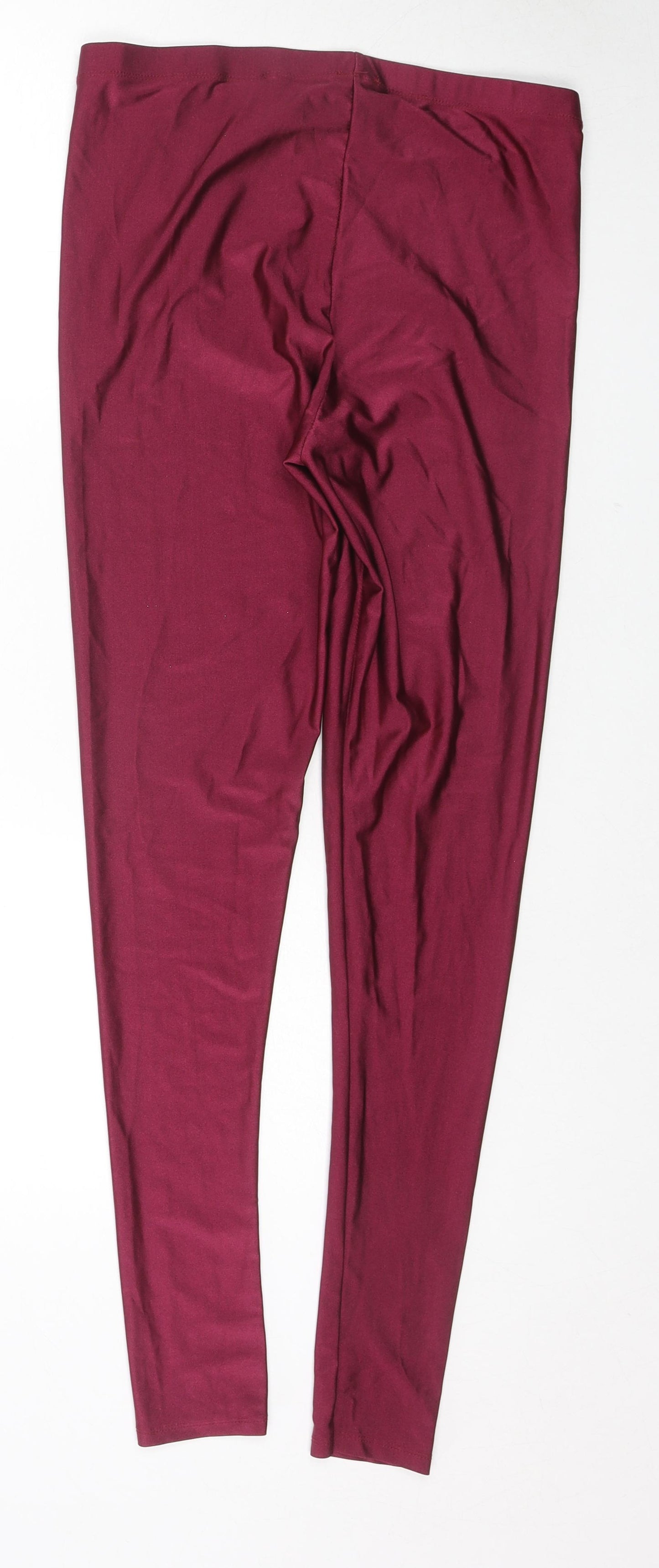 ASOS Curve Womens Pink Polyester Pedal Pusher Leggings Size 20 L29 in