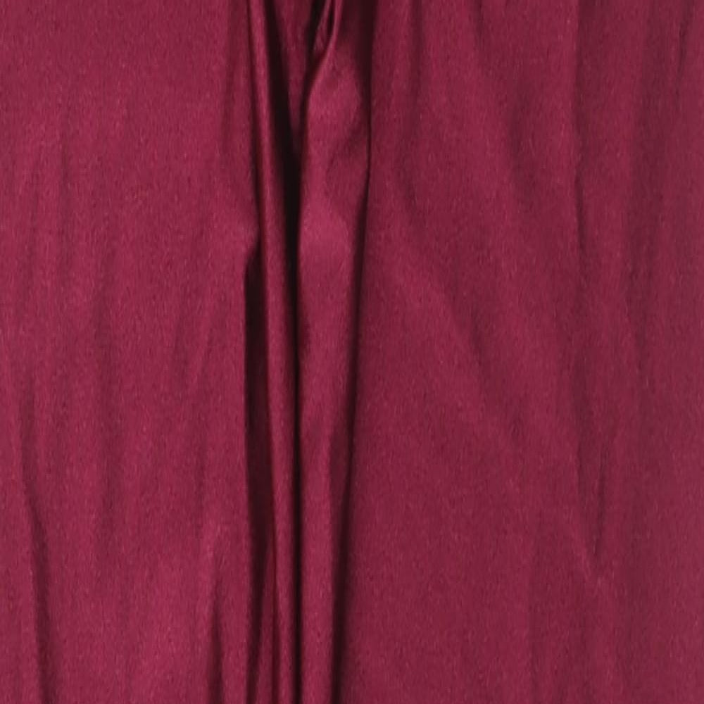 ASOS Curve Womens Pink Polyester Pedal Pusher Leggings Size 20 L29 in