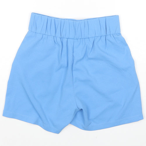 Only Womens Blue Polyester Sailor Shorts Size S L5 in Regular