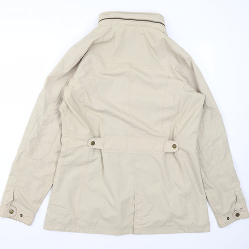 Craghoppers Womens Beige Rain Coat Jacket Size 12 Zip