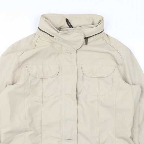 Craghoppers Womens Beige Rain Coat Jacket Size 12 Zip