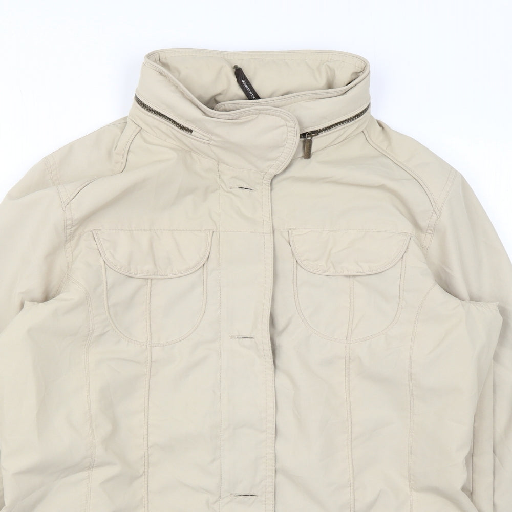 Craghoppers Womens Beige Rain Coat Jacket Size 12 Zip