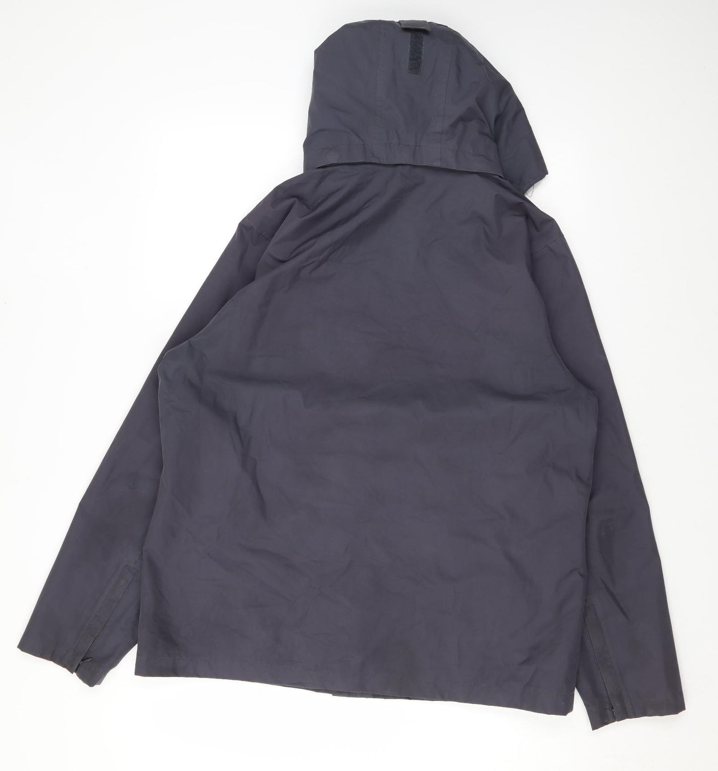 Peter Storm Mens Grey Rain Coat Coat Size M Zip