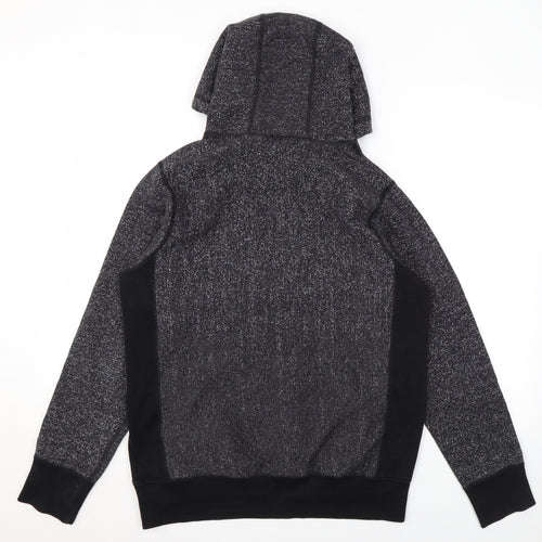 Paterson Mens Grey Cotton Pullover Hoodie Size S