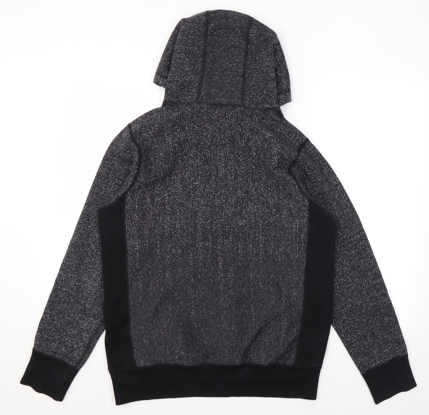 Paterson Mens Grey Cotton Pullover Hoodie Size S