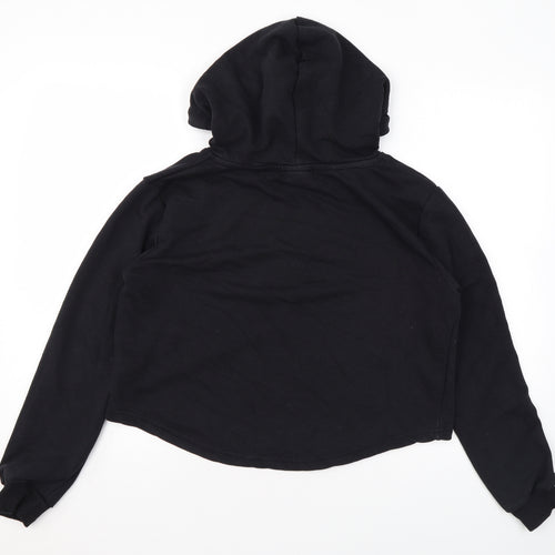 Myprotein Womens Black Polyester Pullover Hoodie Size M Pullover - Logo