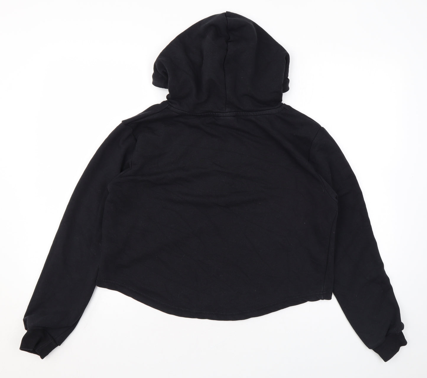 Myprotein Womens Black Polyester Pullover Hoodie Size M Pullover - Logo