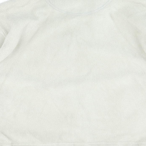 Antartex Mens Beige Polyester Full Zip Sweatshirt Size S