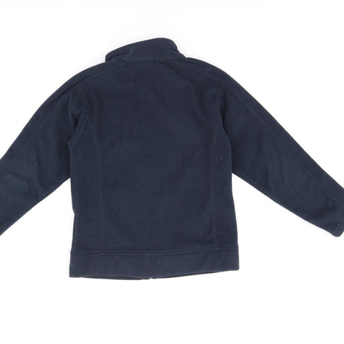 Tresspass Boys Blue Polyester Full Zip Sweatshirt Size 9-10 Years Zip