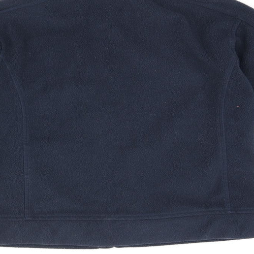 Tresspass Boys Blue Polyester Full Zip Sweatshirt Size 9-10 Years Zip