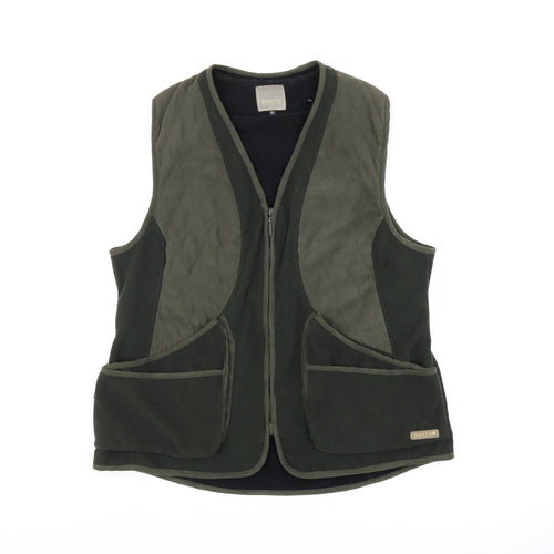 SASTA Womens Green Gilet Jacket Size XL Zip