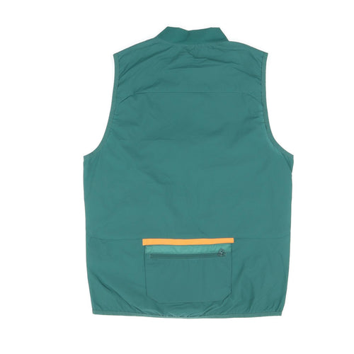 H&M Womens Green Gilet Jacket Size S Zip