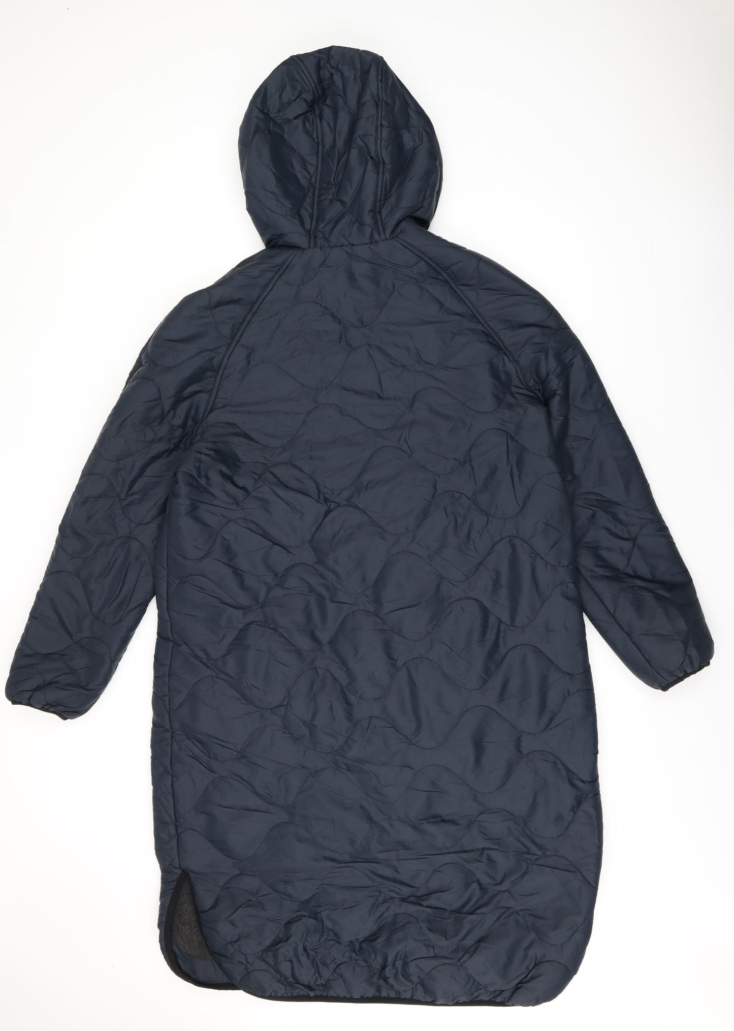 Goodmove Womens Blue Puffer Jacket Coat Size 12 Zip