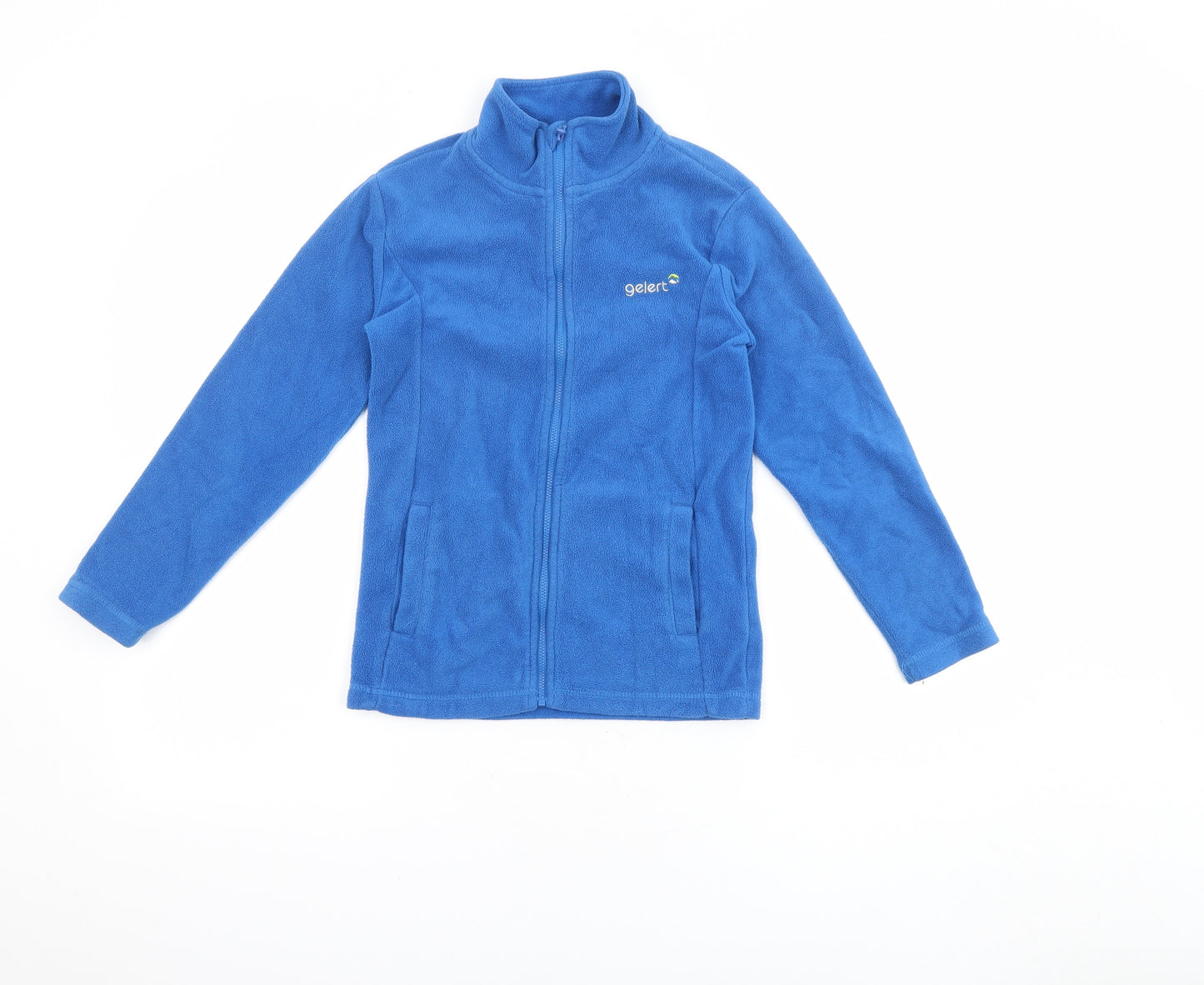 Gelert Boys Blue Jacket Size 9-10 Years Zip - Embroidered Logo Pockets