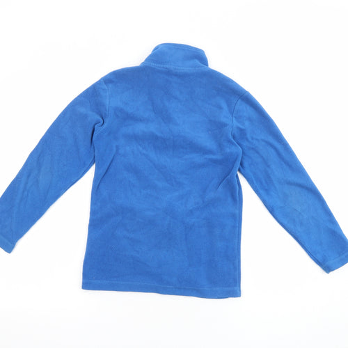 Gelert Boys Blue Jacket Size 9-10 Years Zip - Embroidered Logo Pockets