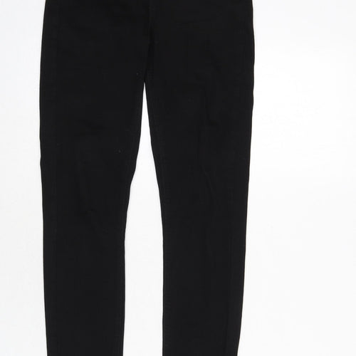 Noisy may Womens Black Cotton Skinny Jeans Size 25 in L30 in Regular Zip