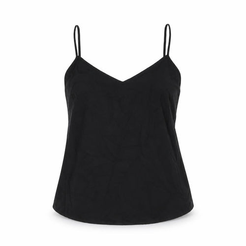 Marks and Spencer Womens Black Polyester Camisole Tank Size 10 V-Neck