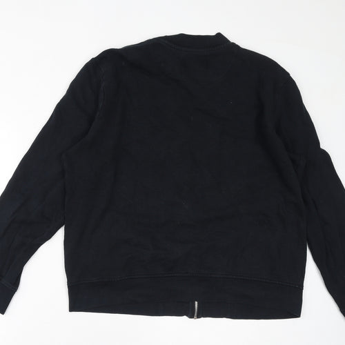 Burton Mens Blue Cotton Full Zip Sweatshirt Size L