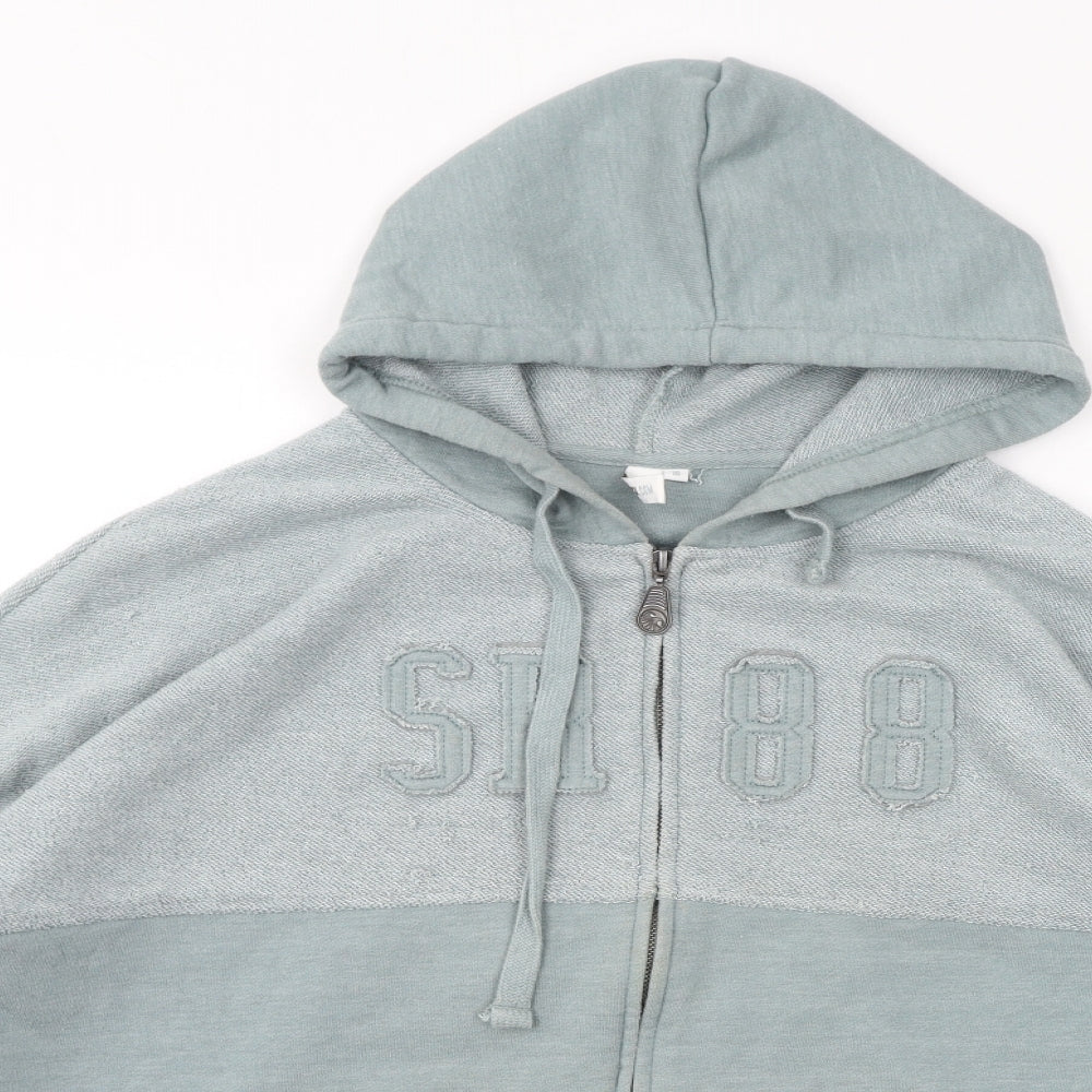Saltrock Womens Blue Cotton Full Zip Sweatshirt Size 16 Zip - SR 88