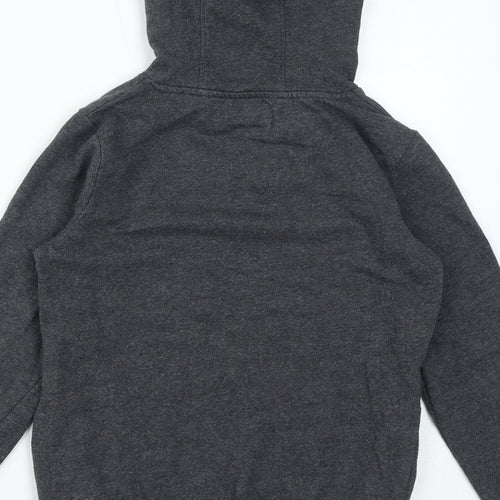Pokémon Boys Grey Cotton Pullover Hoodie Size 10 Years Pullover - Pikachu