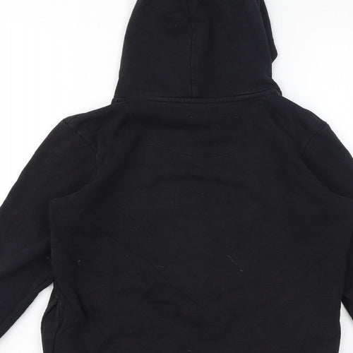 Marks and Spencer Boys Black Cotton Pullover Hoodie Size 11-12 Years Pullover - Minecraft