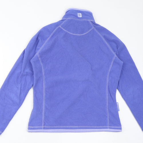 Mountain Warehouse Womens Blue Polyester Pullover Sweatshirt Size 10 Pullover