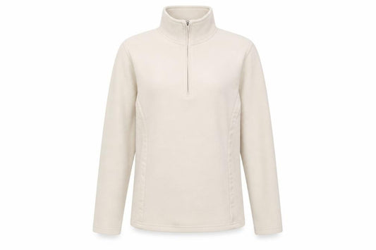 Front view of TIGI women’s ivory polyester pullover sweatshirt, size UK 10, pullover -, size UK 10-12