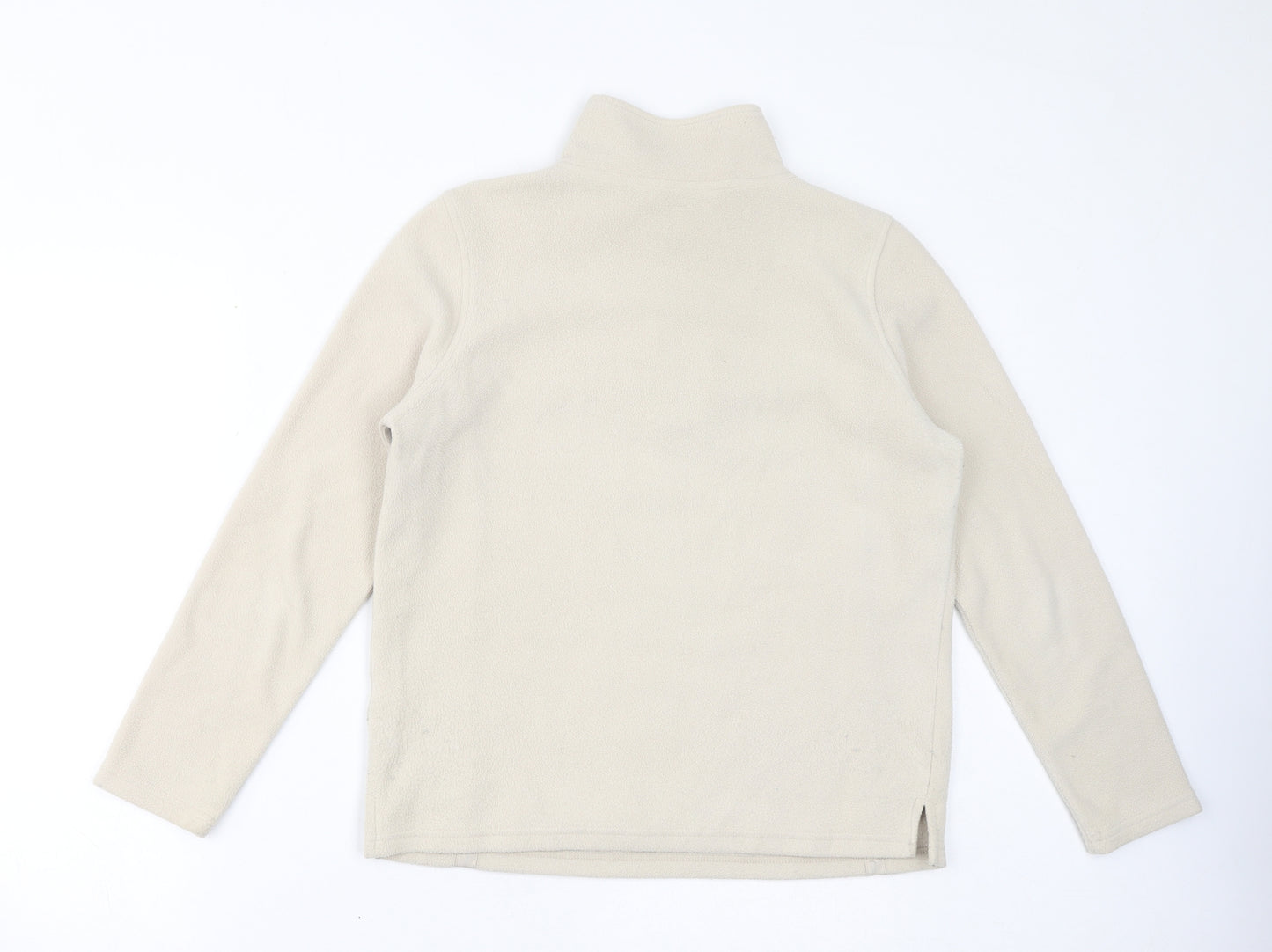 TIGI Womens Ivory Polyester Pullover Sweatshirt Size 10 Pullover - Size 10-12